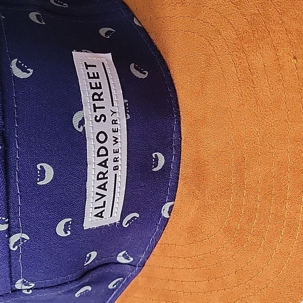 Alvarado Street Brewery 5-panel hat, never worn!